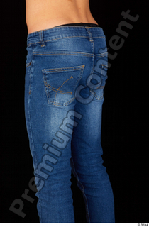 Matthew blue jeans casual dressed thigh 0004.jpg